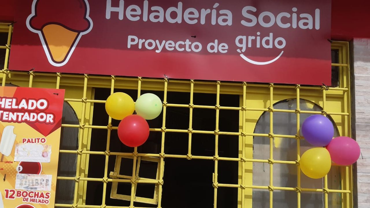 Vía Bana, las heladerias sociales de Grido | Foto:Grido