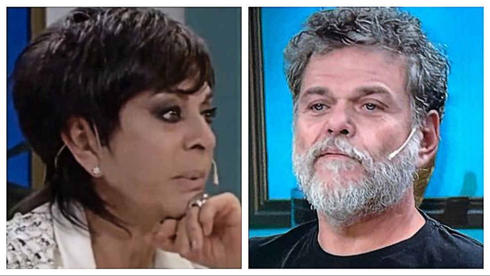 Alfredo Casero y Mónica Gutiérrez polemizaron en la mesa de Mirtha Legrand.