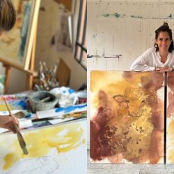 Mariana Berardi: El lienzo y el papel son mis escenarios | Foto:CEDOC