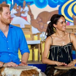 Meghan en Colombia.