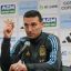 Scaloni worried hurricane will complicate travel to Venezuela