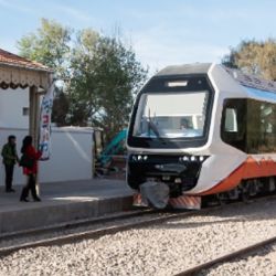La estación Tilcara ya recibe al tren turístico de la Quebrada.