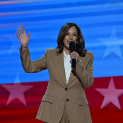 Kamala Harris en Chloé.