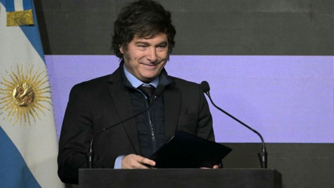 President Javier Milei.