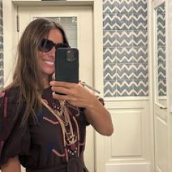 Pampita lleva la tendencia Boho chic