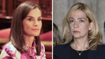 Letizia Ortiz y la infanta Cristina