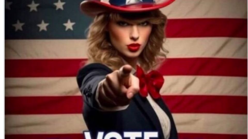 ¿Swifties por Trump?