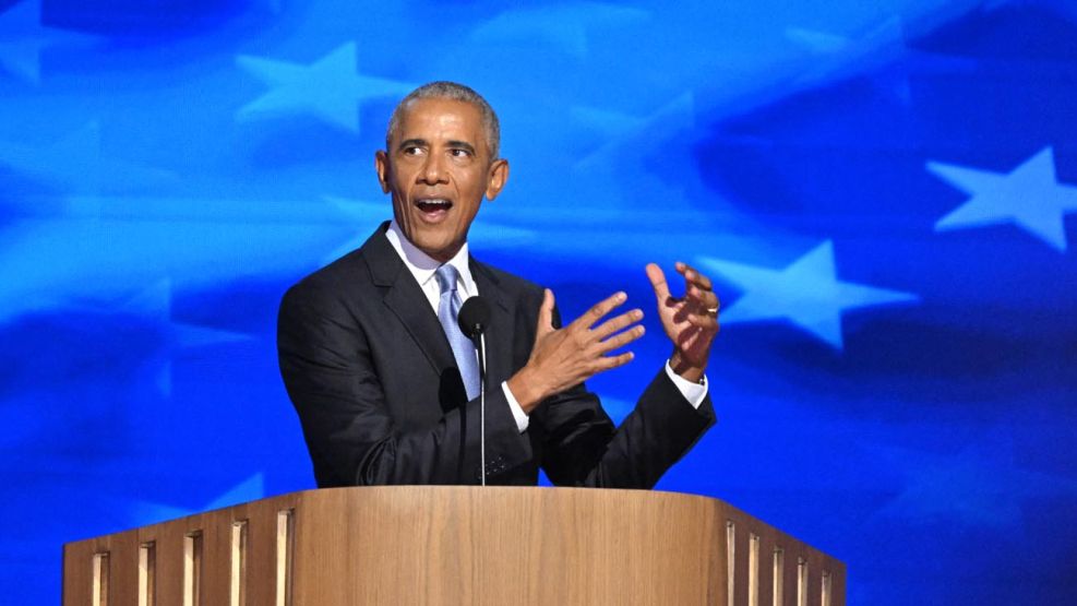 Barak Obama y Michelle en la Convención Nacional Demócrata 