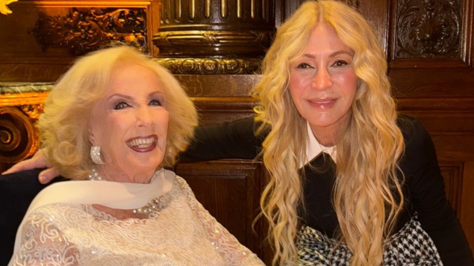 Mirtha Legrand y Cris Morena