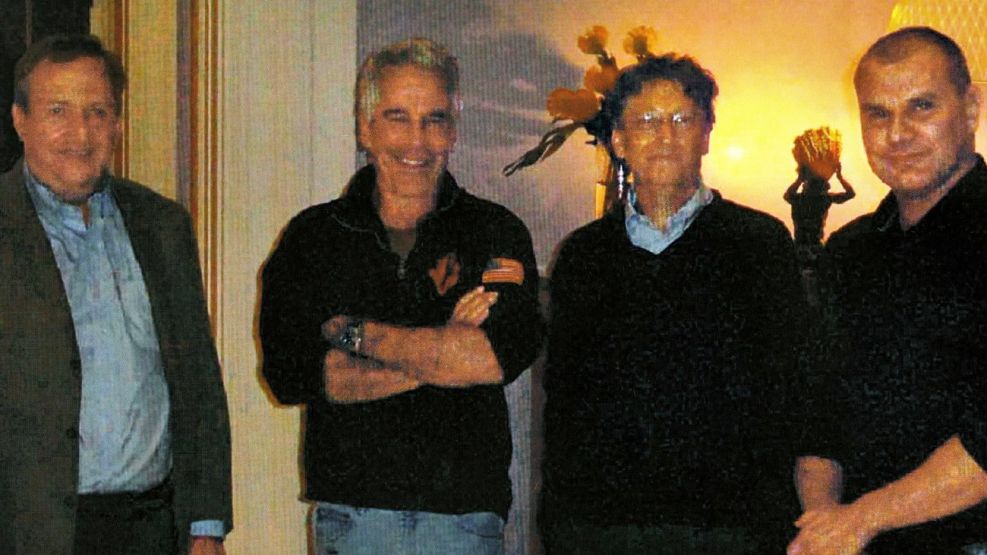 Bill Gates y Jeffrey Epstein