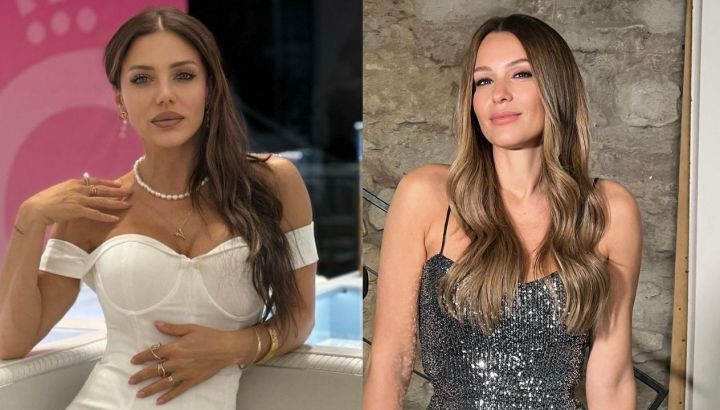 Combinación perfecta: el look total black de Pampita y Evangelina Anderson