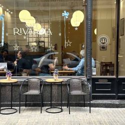 Cafe Rivarola, exterior shot.