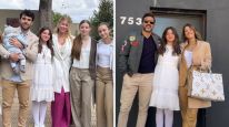 Una a una, todas las fotos de la comunión de Sienna Cubero, la hija de Nicole Neumann y Fabián Cubero