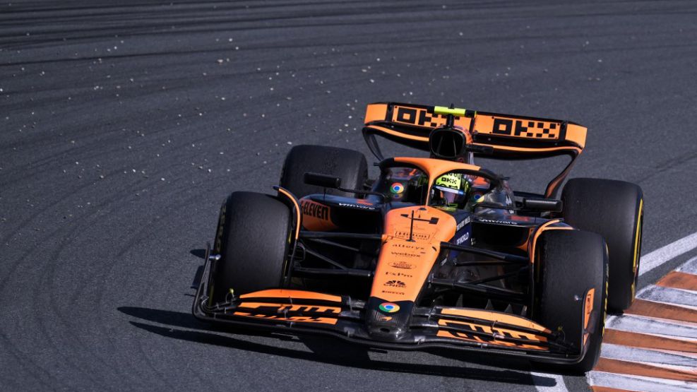 Lando Norris, deslumbrante en Países Bajos.