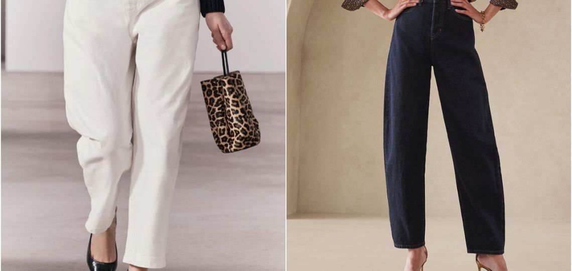 Jeans Barrel: La nueva tendencia en pantalones denim