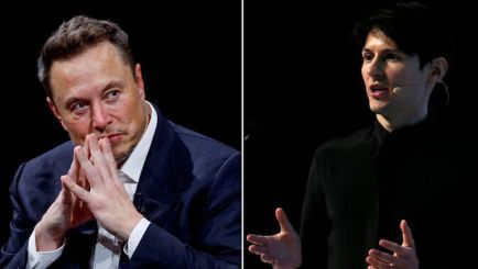 Elon Musk y Pavel Durov