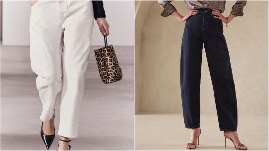 Jeans Barrel: La nueva tendencia en pantalones denim