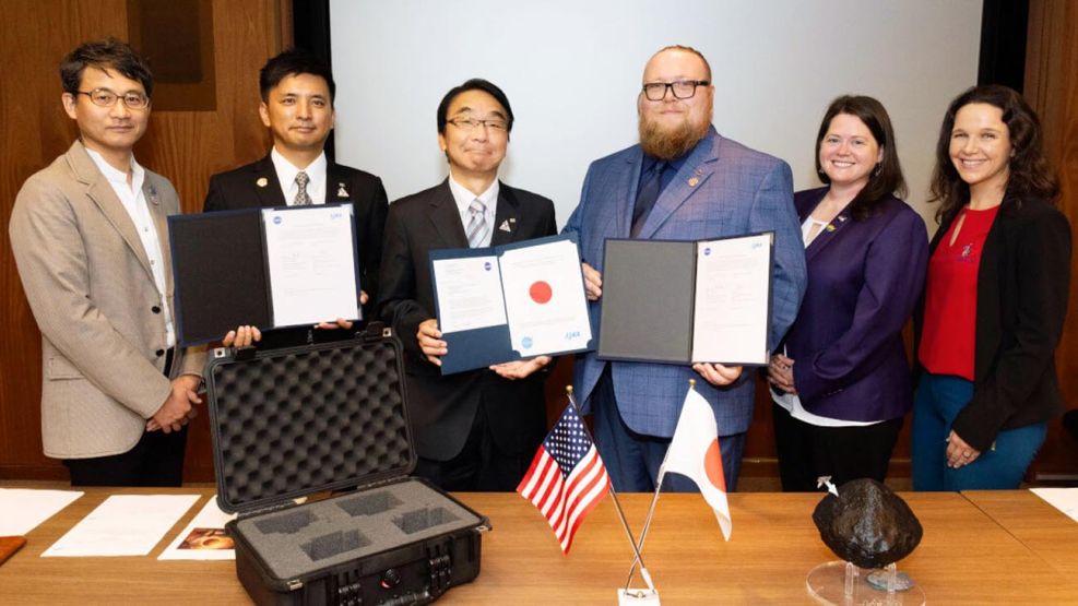 NASA y Jaxa reforzaron su alianza para la investigación de asteroide