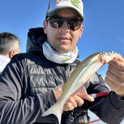 Para dar con los buenos pejerreyes es clave que sople viento. 