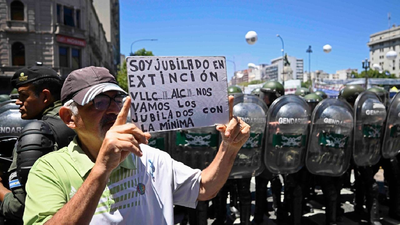 Protesta de jubilados | Foto:CEDOC