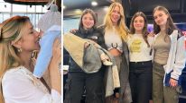 Nicole Neumann y sus hijos 