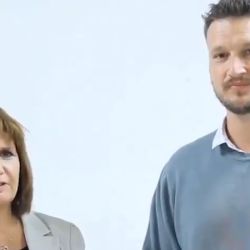 Patricia Bullrich y German Kiczka | Foto:CEDOC
