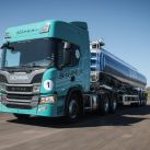 Scania presentó el camión Diesel más eficiente de su historia 