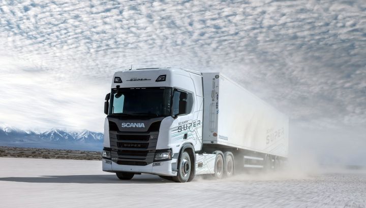 Scania presentó el camión Diesel más eficiente de su historia