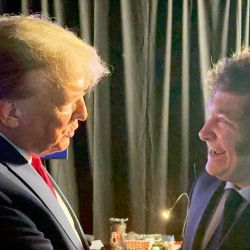 Donald Trump y Javier Milei | Foto:Cedoc