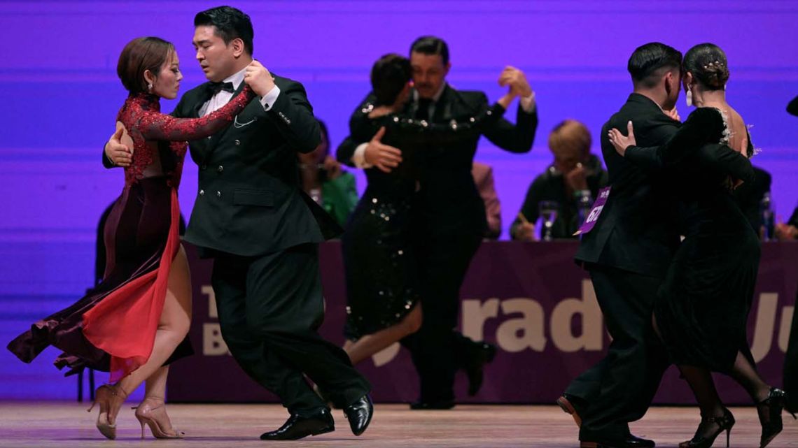 Tango World Championship 2024 at the Movistar Arena in Buenos Aires.