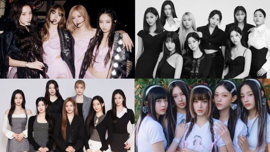 BLACKPINK, TWICE, BABYMONSTER Y NEWJEANS