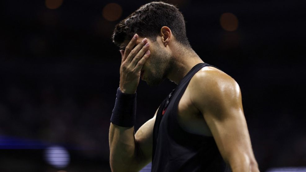 Carlos Alracaz se despidió temprano del US Open.