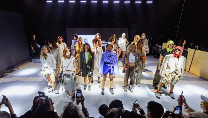 Inclusión, poder femenino y circularidad: el desfile de Haeder en Bafweek