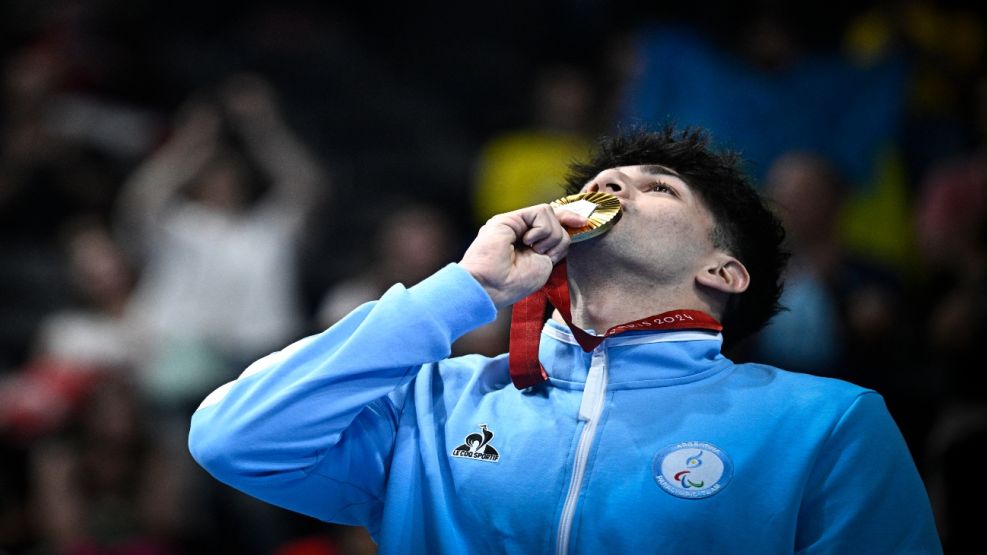 20240831 El nadador argentino Iñaki Basiloff dio la sorpresa y consiguió la primera medalla de oro en los Juegos Paralímpicos