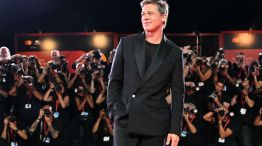 Brad Pitt y George Clooney en el Festival de Venecia