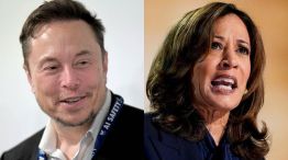 Kamala Harris y Elon Musk