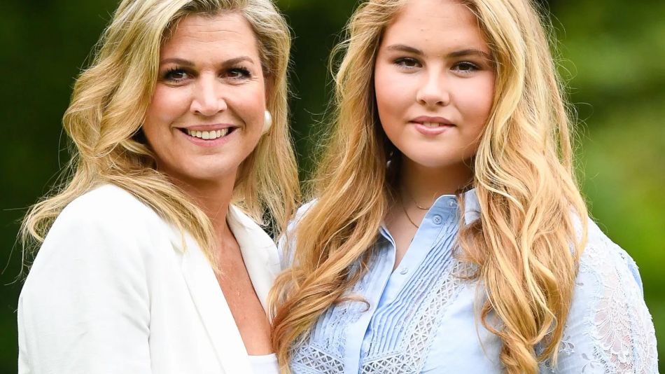 Máxima Zorreguieta y la Princesa Amalia