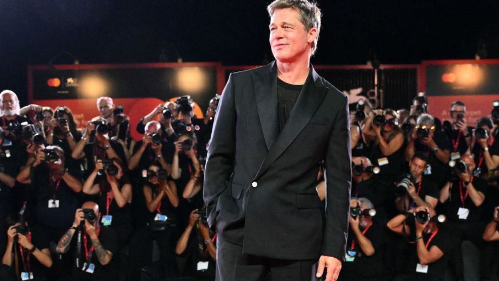 Brad Pitt y George Clooney en el Festival de Venecia