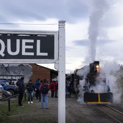 La Trochita sigue conquistando los corazones en Esquel.