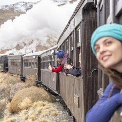 La Trochita sigue conquistando los corazones en Esquel.