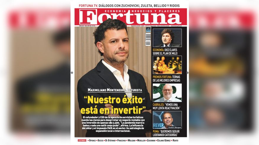 Portada de Revista Fortuna de Septiembre