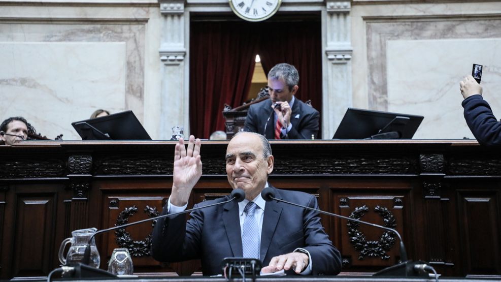 Guillermo Francos en el Congreso