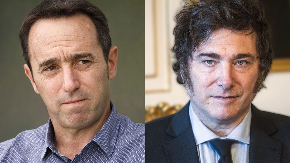 Marcos Galperín y Javier Milei 