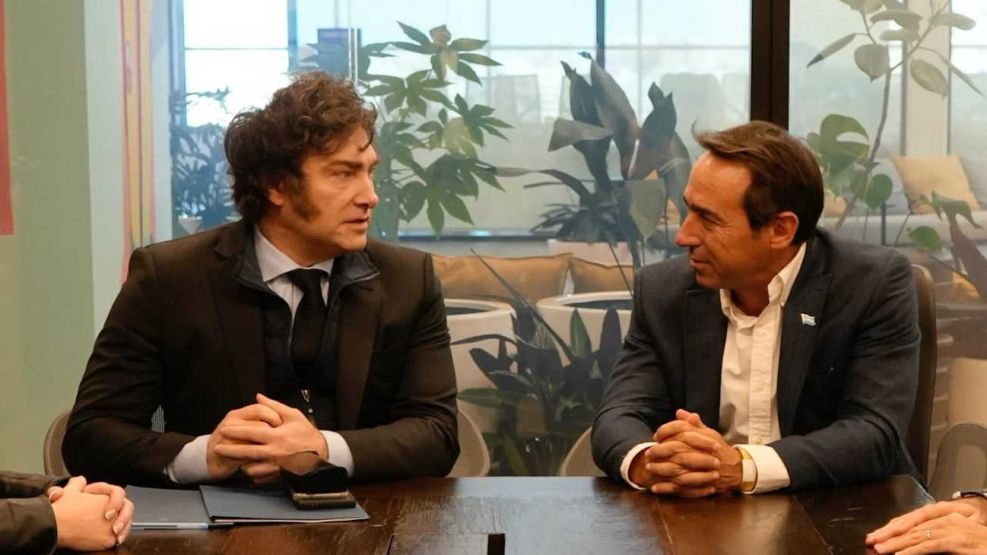 Milei y Galperin en mercado libre 20240904