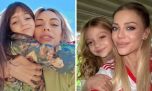 Emilia Attias y Evangelina Anderson combinan sus looks fashionistas con sus hijas, Emma Demichelis y Gina Naim