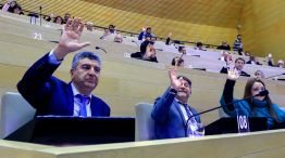Walter Nostrala (Frente Cívico) en la Legislatura