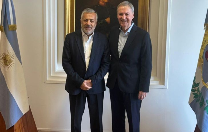 MENDOZA. Cornejo se reunió con Schiaretti.