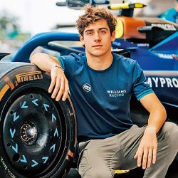 A sus 21 años, Franco Colapinto se convirtió en la máxima esperanza del automovilismo argentino. | Foto:Cedoc