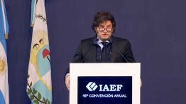 Javier Milei discuso en el IAEF en Mendoza 20240906