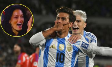 Oriana Sabatini y Paulo Dybala